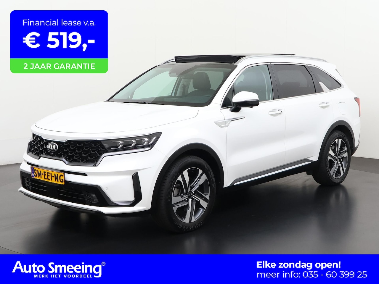 Kia Sorento - 1.6 T-GDI Plug-in Hybrid 4WD ExecutiveLine 7p. | Panoramadak | Trekhaak | Head-up | Zondag - AutoWereld.nl