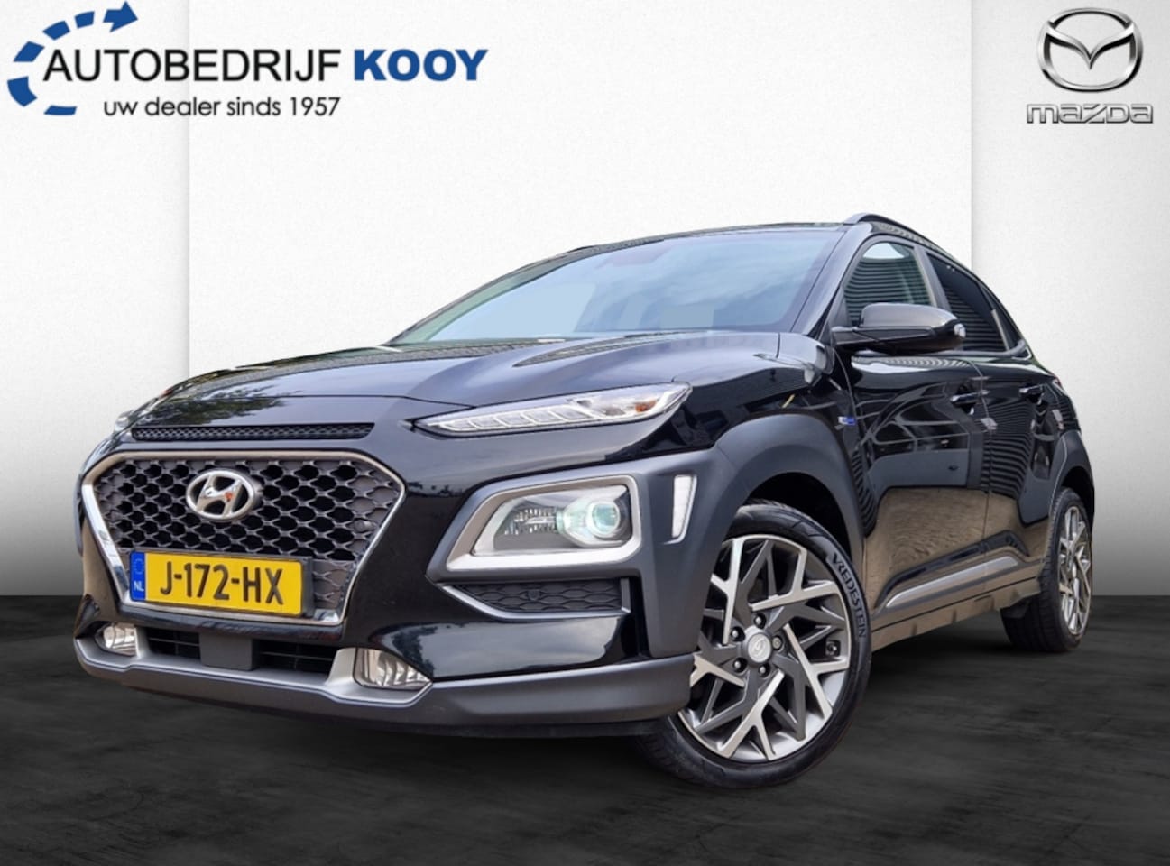 Hyundai Kona - 1.6 GDI HEV Premium / Adapt. cr. control / Carplay-Android Auto - AutoWereld.nl