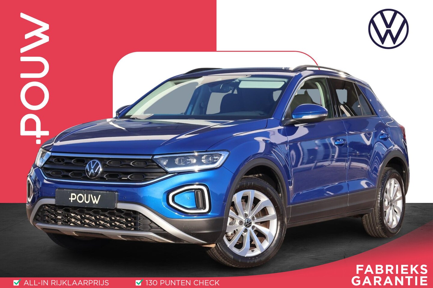 Volkswagen T-Roc - 1.0 TSI 115pk Life Edition | Android Auto/Apple Carplay | Adaptieve Cruise Control | PDC - AutoWereld.nl