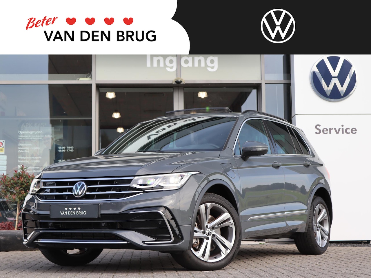 Volkswagen Tiguan - 1.4 TSI 245 pk DSG eHybrid R-Line | Panorama Dak | Trekhaak | Navigatie | Camera | ACC | S - AutoWereld.nl