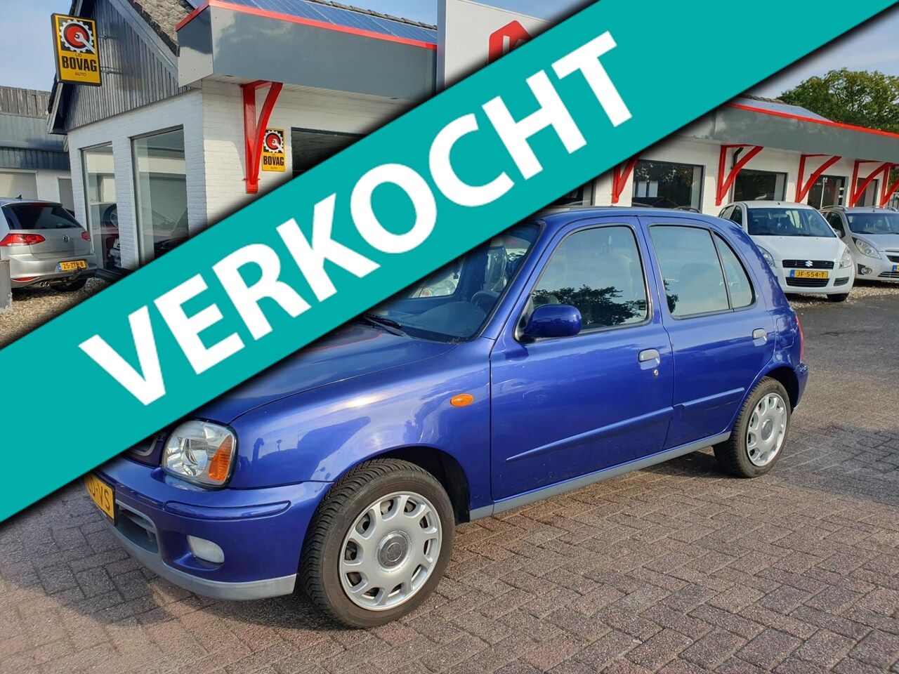 Nissan Micra - 1.4 Clair AIRCO 5 drs BJ 2002 NIEUWE APK - AutoWereld.nl