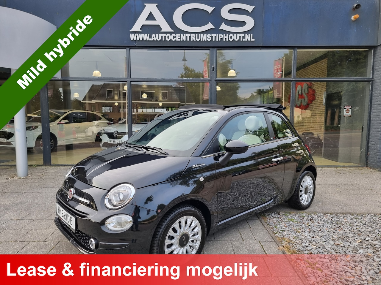 Fiat 500 C - 1.0 Hybrid Dolcevita Cabrio | 17dkm | Nieuwstaat! - AutoWereld.nl