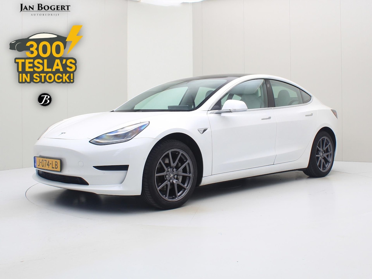 Tesla Model 3 - Standard RWD Plus [ TREKHAAK+WIT LEDER+AUTOPILOT+60 kWh+PREMIUM AUDIO ] - AutoWereld.nl