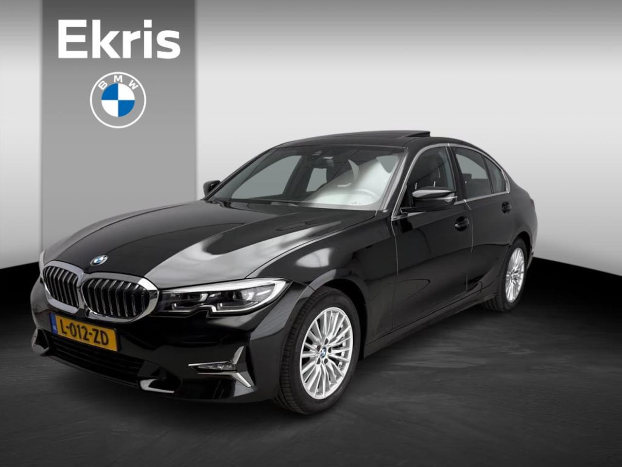 BMW 3-serie - Sedan 320i | LED | Navigatie | Schuifdak | Sportstoelen | Clima | PDC | DAB | Alu 17 inch - AutoWereld.nl