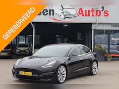 Tesla Model 3 - Long Range RWD 75 kWh SOH 91%, Lederen interieur, Panoramadak, Cruise control, Stoelverwar