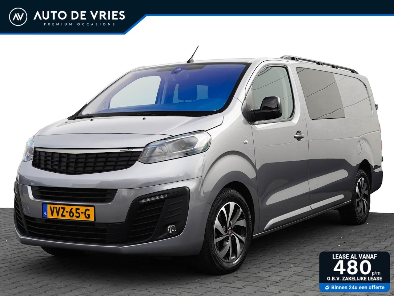 Fiat Scudo - Bestel 2.0 MultiJet 145pk L3 Dubbel Cabine 6-Persoons | Carplay | Xenon | Trekhaak | 8.723 - AutoWereld.nl
