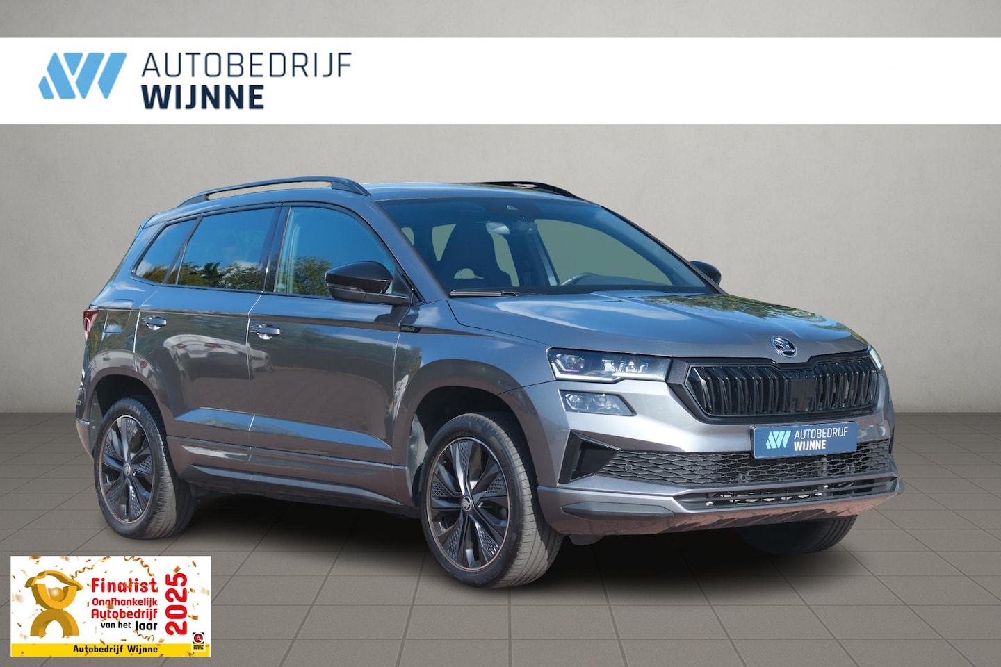Skoda Karoq - 1.5 TSi 150pk DSG Sportline | Navi | App Connect | Climate | Adaptive Cruise | Camera | Ma - AutoWereld.nl