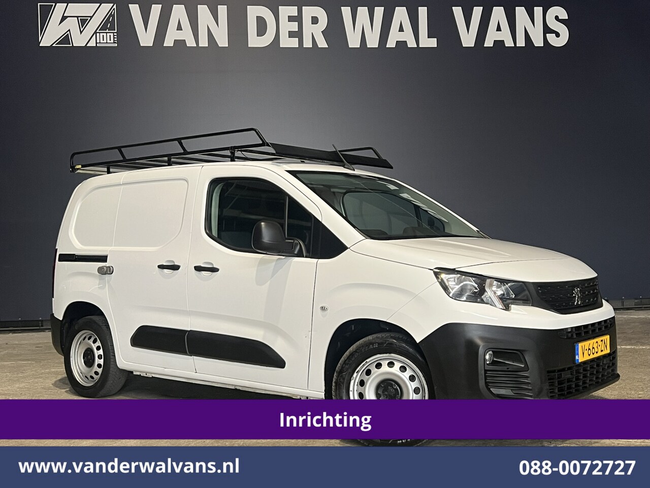 Peugeot Partner - 1.6 BlueHDI 100pk L1H1 Inrichting Euro6 Airco | Imperiaal | Apple Carplay | Android Auto P - AutoWereld.nl