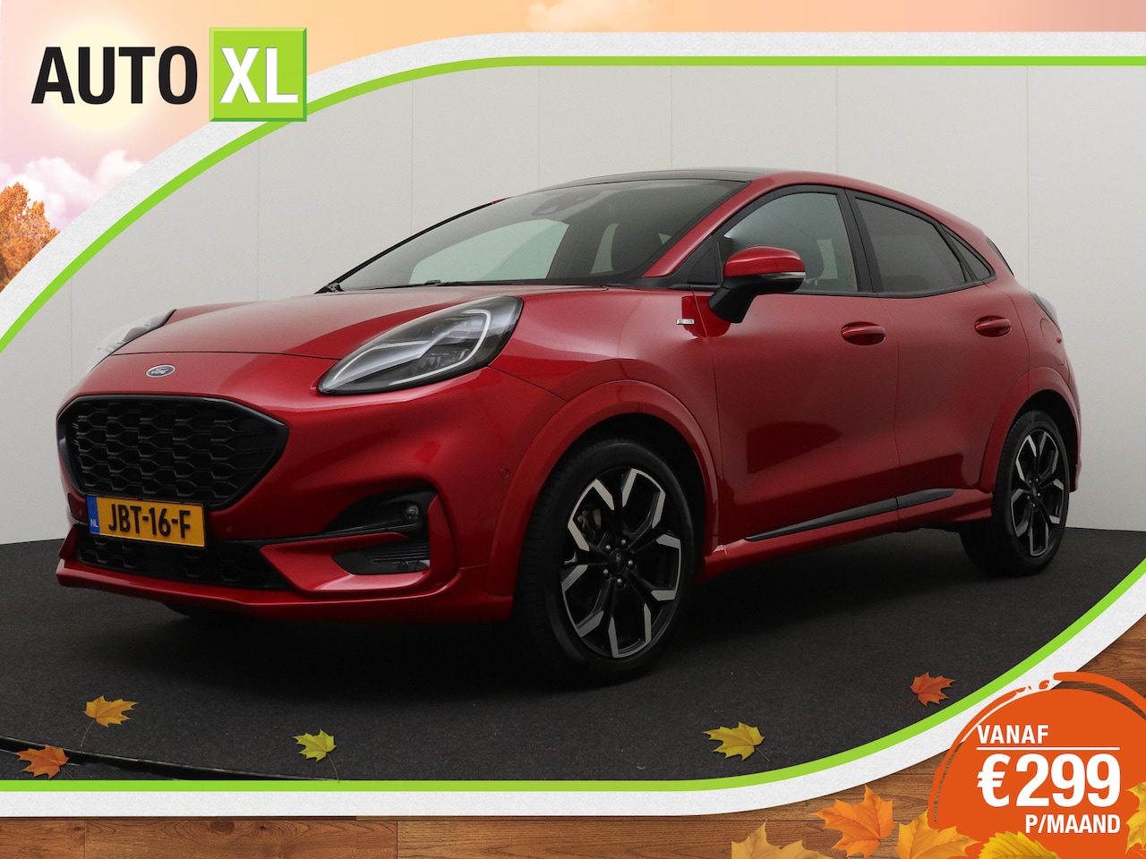 Ford Puma - 1.0 125 PK Hybrid Aut. ST-Line Pano-dak B&O Carplay - AutoWereld.nl