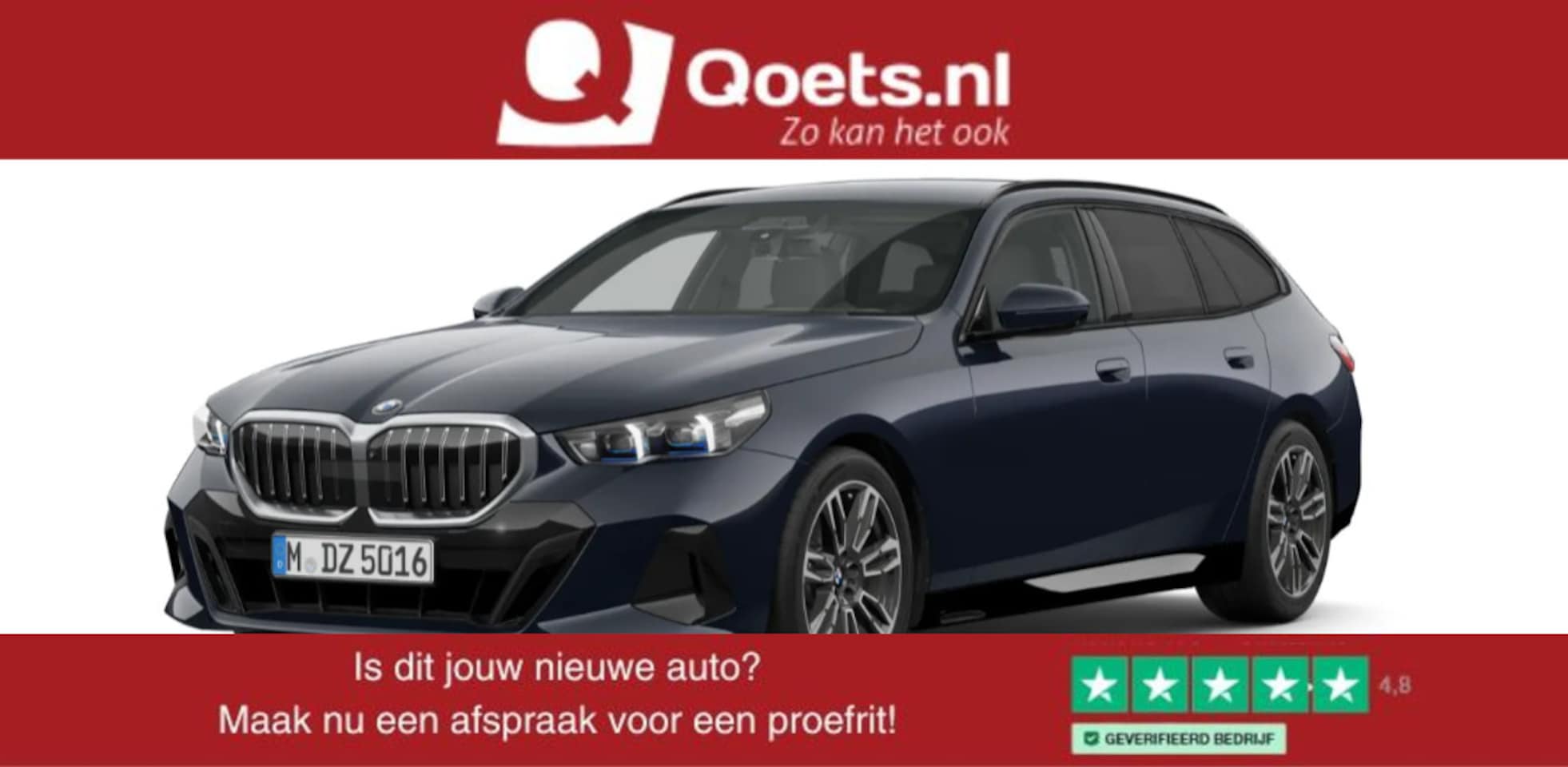 BMW 5-serie Touring - 520i M Sport - Trekhaak - Parking/Driving Assistant - Head up - Elektrisch verstelbare/ver - AutoWereld.nl