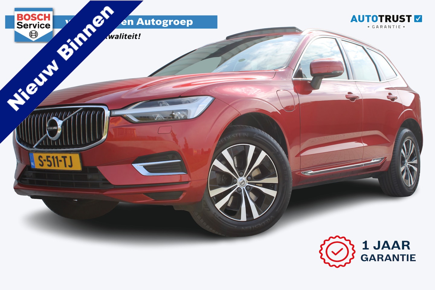 Volvo XC60 - 2.0 Recharge T6 AWD R-Design | Incl. 12 maanden garantie | Cruise control | Climate contro - AutoWereld.nl