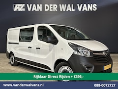 Opel Vivaro - 1.6 CDTI 126pk L2H1 Dubbele Cabine Euro6 *Rijklaar Direct Rijden* Airco | 5-Zits | Camera