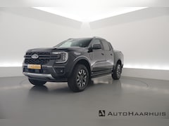Ford Ranger - 2.3 Double Cab PHEV Wildtrak | Adapt. Cruise | Elek. Afdekhoes | Trekhaak | Leder | Stoel