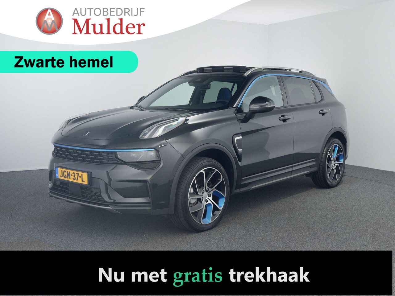 Lynk & Co 01 - 1.5 Zwarte hemel | Trekhaak | Pano | ACC | 360 Camera - AutoWereld.nl