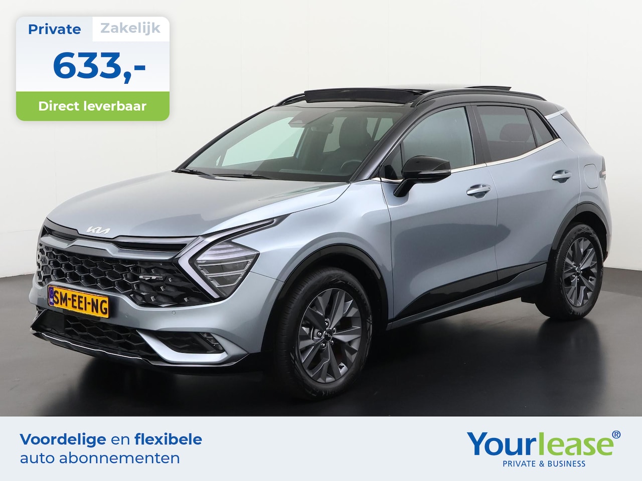 Kia Sportage - 1.6 T-GDi Hybrid GT-Line | All-in 633,- Private Lease | Direct uit voorraad - AutoWereld.nl