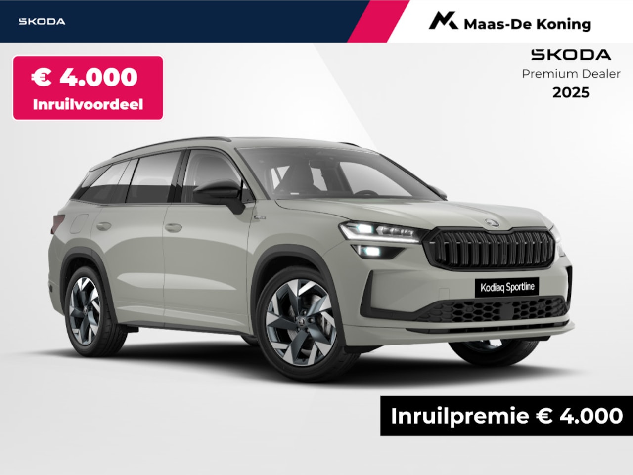Skoda Kodiaq - Sportline Business 1.5 TSI PHEV 150 kW / 204 PK SU V | Trekhaak | Panorama dak | 4000,- in - AutoWereld.nl