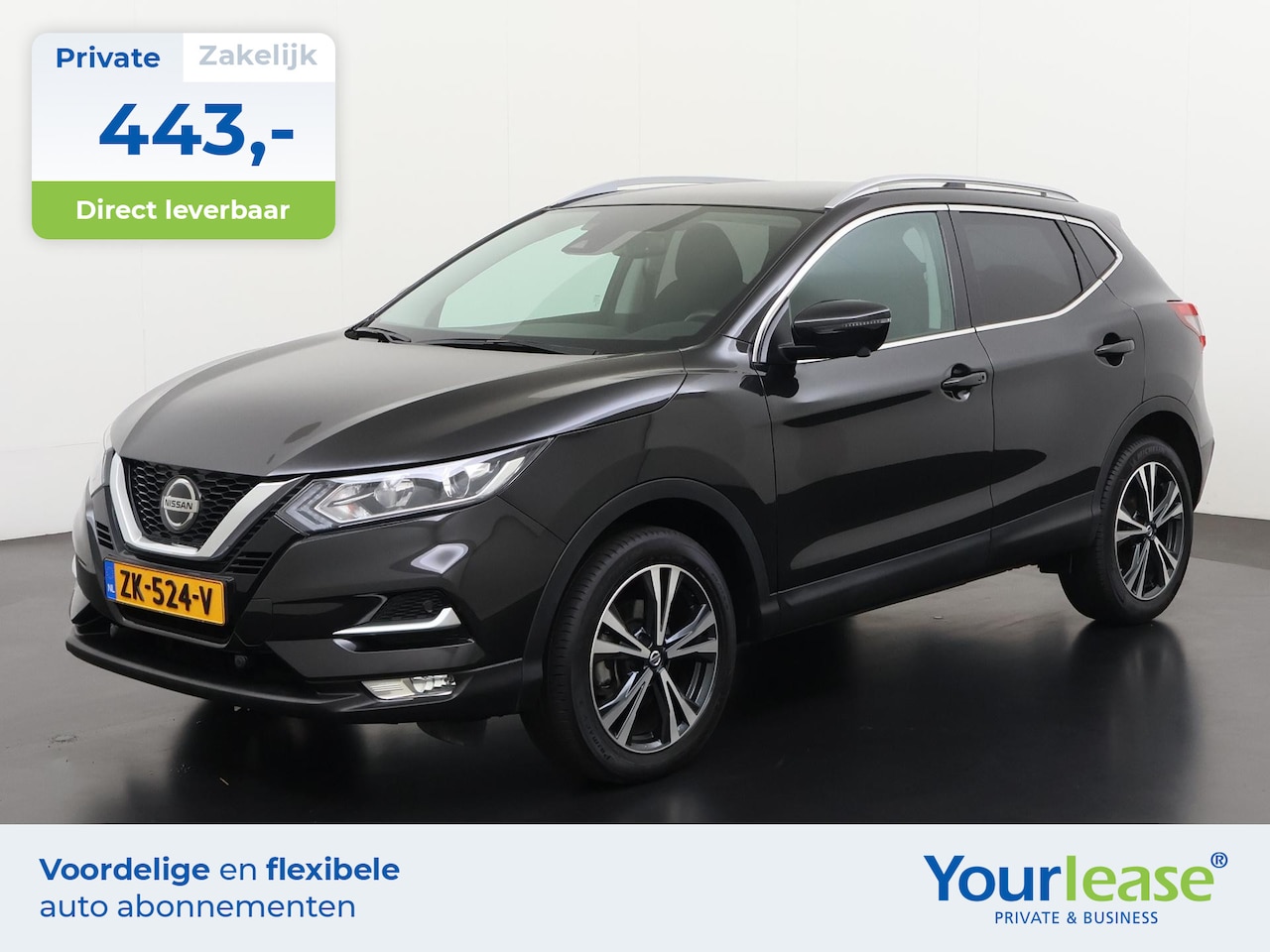 Nissan Qashqai - 1.3 DIG-T N-Connecta | All-in 443,- Private Lease | Direct uit voorraad - AutoWereld.nl