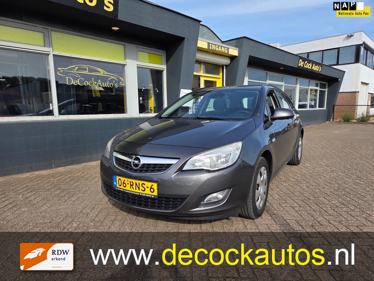 Opel Astra Sports Tourer - 1.4 Edition/AIRCO/TREKHAAK - AutoWereld.nl