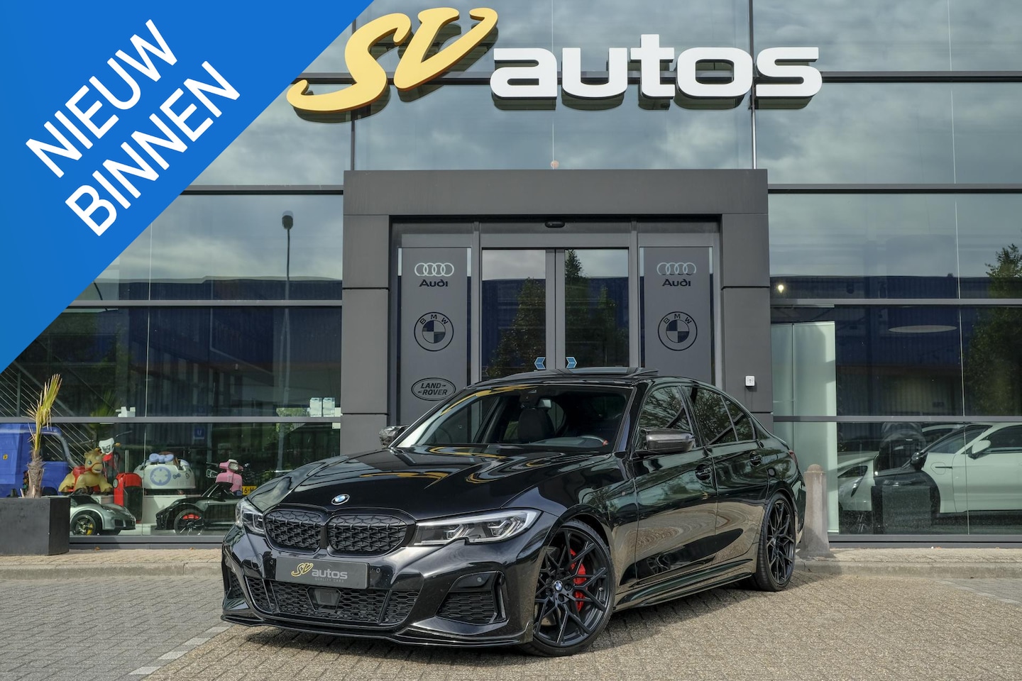 BMW 3-serie - M340i 505pk xDrive Stage2 Schuifdak NLauto Harman/Kardon M-performance remmen Laser Adapti - AutoWereld.nl