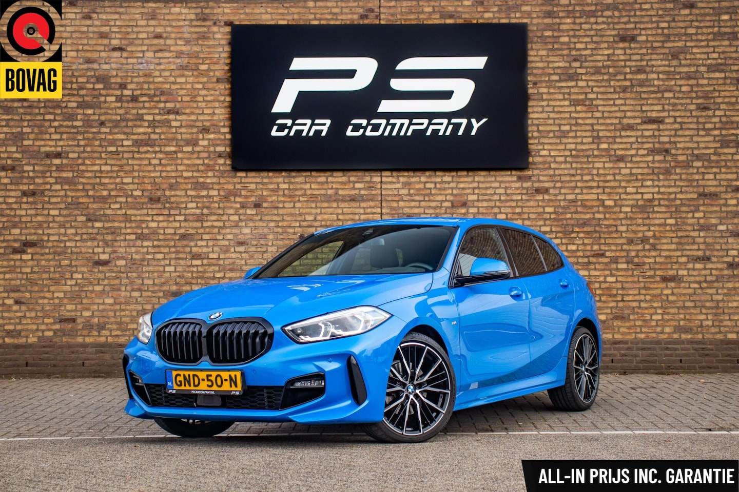 BMW 1-serie - 118i EDE M Sport 118i EDE M Sport, Half Leder, Ambient, Keyless - AutoWereld.nl