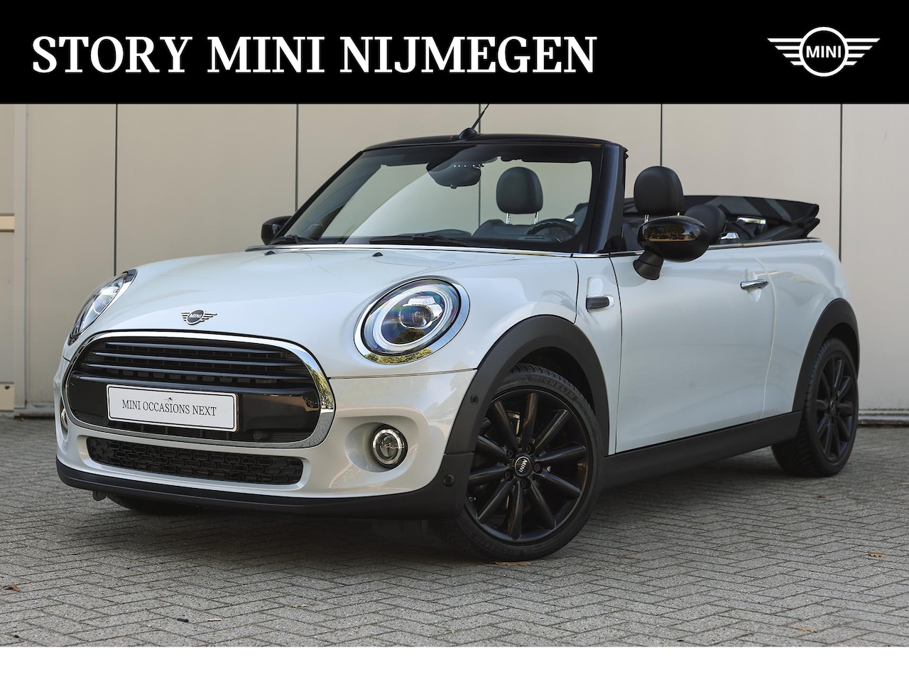 MINI Cabrio - Cooper Chili Automaat / LED / Comfort Access / Comfortstoelen / Park Assistant / Stoelverw - AutoWereld.nl