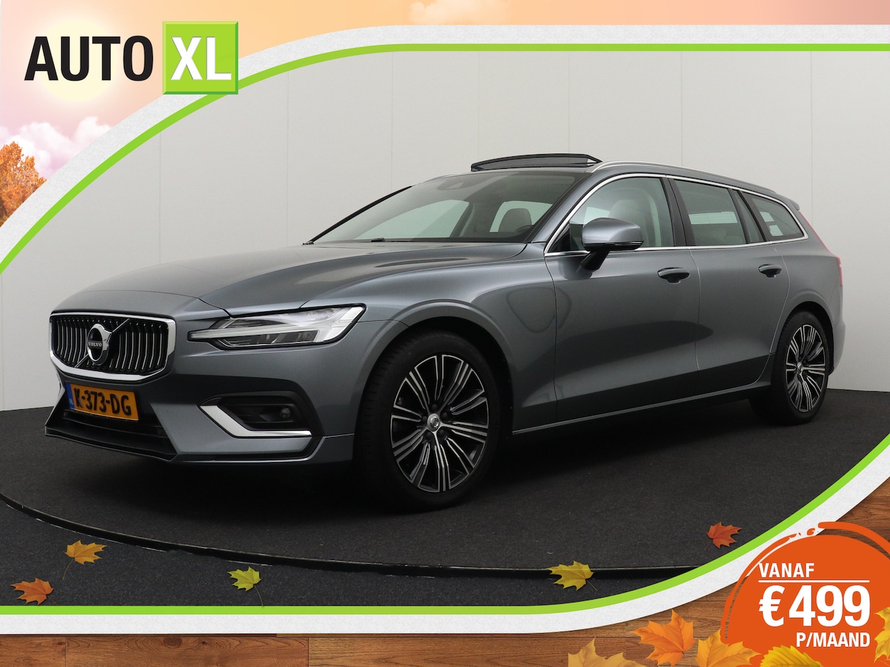 Volvo V60 - 2.0 B3 164 PK Aut. Inscription Pano-Dak Trekhaak Elekt. Adapt. Cruise - AutoWereld.nl