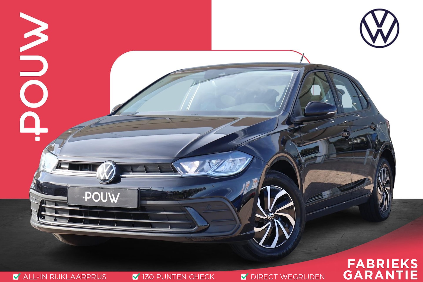 Volkswagen Polo - 1.0 TSI 95pk Life | Navigatie | Android Auto/Apple Carplay | Adaptive Cruise Control - AutoWereld.nl