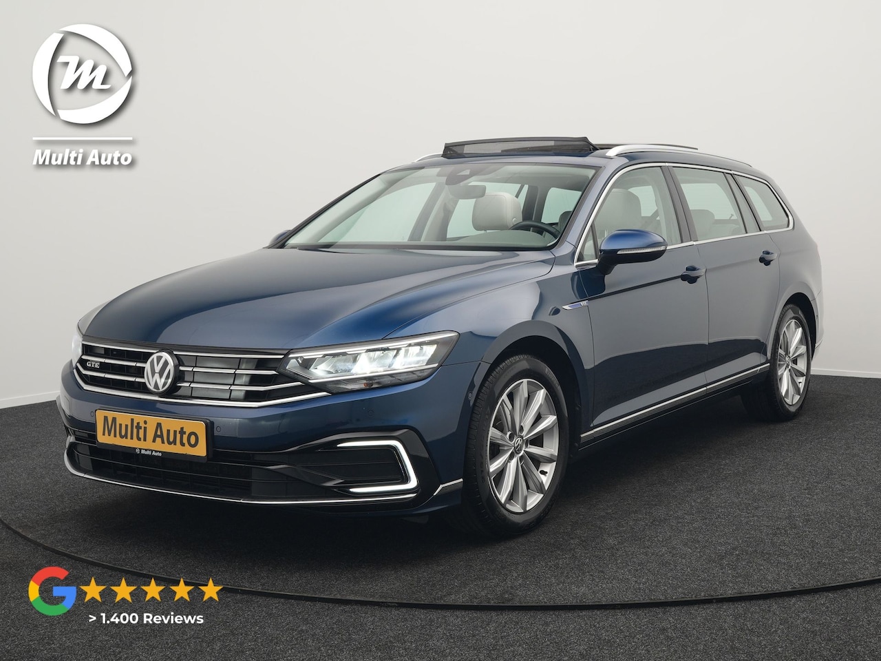 Volkswagen Passat Variant - 1.4 TSI PHEV GTE Business Plug In Hyrbid 218pk Dealer O.H PHEV | Panodak | Adaptive Cruise - AutoWereld.nl