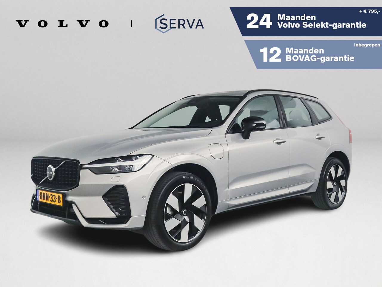 Volvo XC60 - T6 Plug-in hybrid AWD Ultra Dark | Panoramadak | 360º camera | Stoel- en Stuurverwarming | - AutoWereld.nl