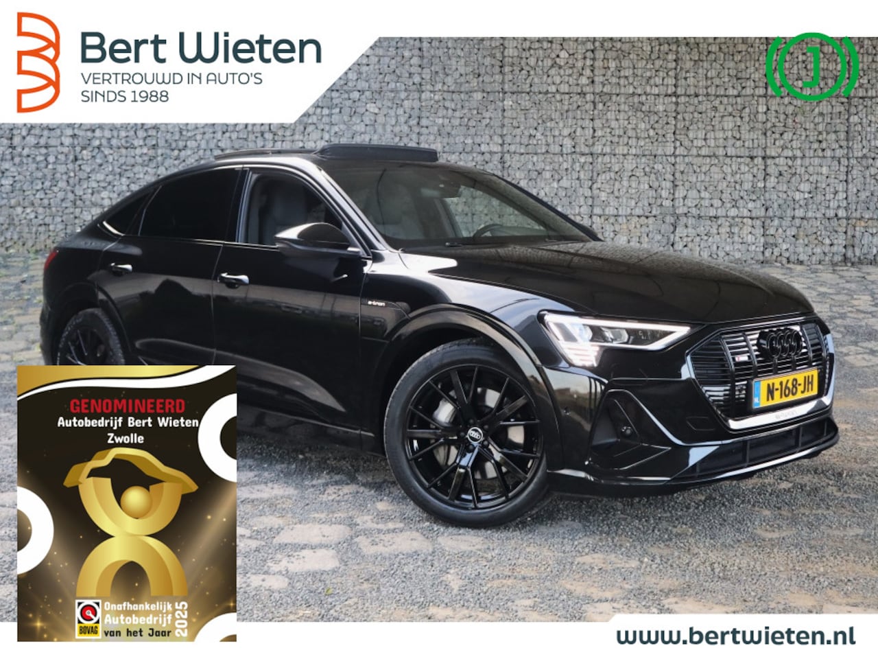 Audi e-tron Sportback - 55 quattro S Line | Schuifdak | Sportstoelen S Line - AutoWereld.nl