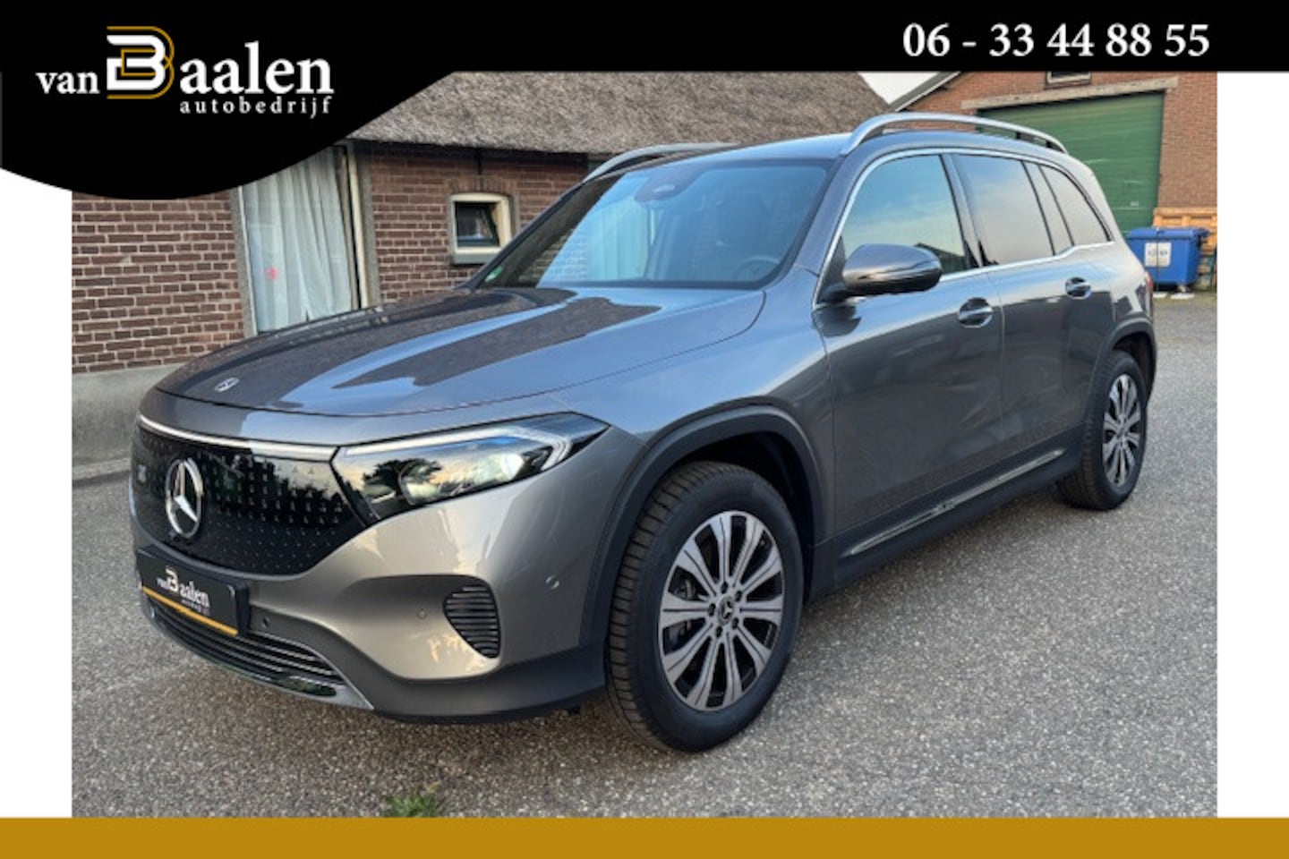Mercedes-Benz EQB - 350 4MATIC 71 kWh SPORT LED SNELLADEN SFEER 7000KM!!! - AutoWereld.nl