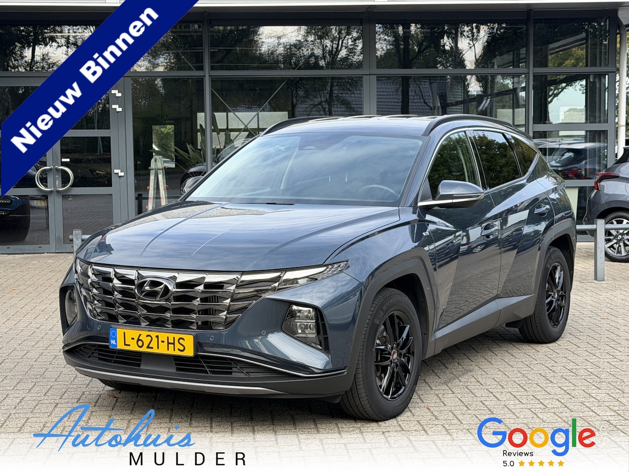 Hyundai Tucson - 1.6 T-GDI MHEV Comfort Trekhaak/Navi/Clima/ST-verwarming/Cruise/LM-Velgen - AutoWereld.nl