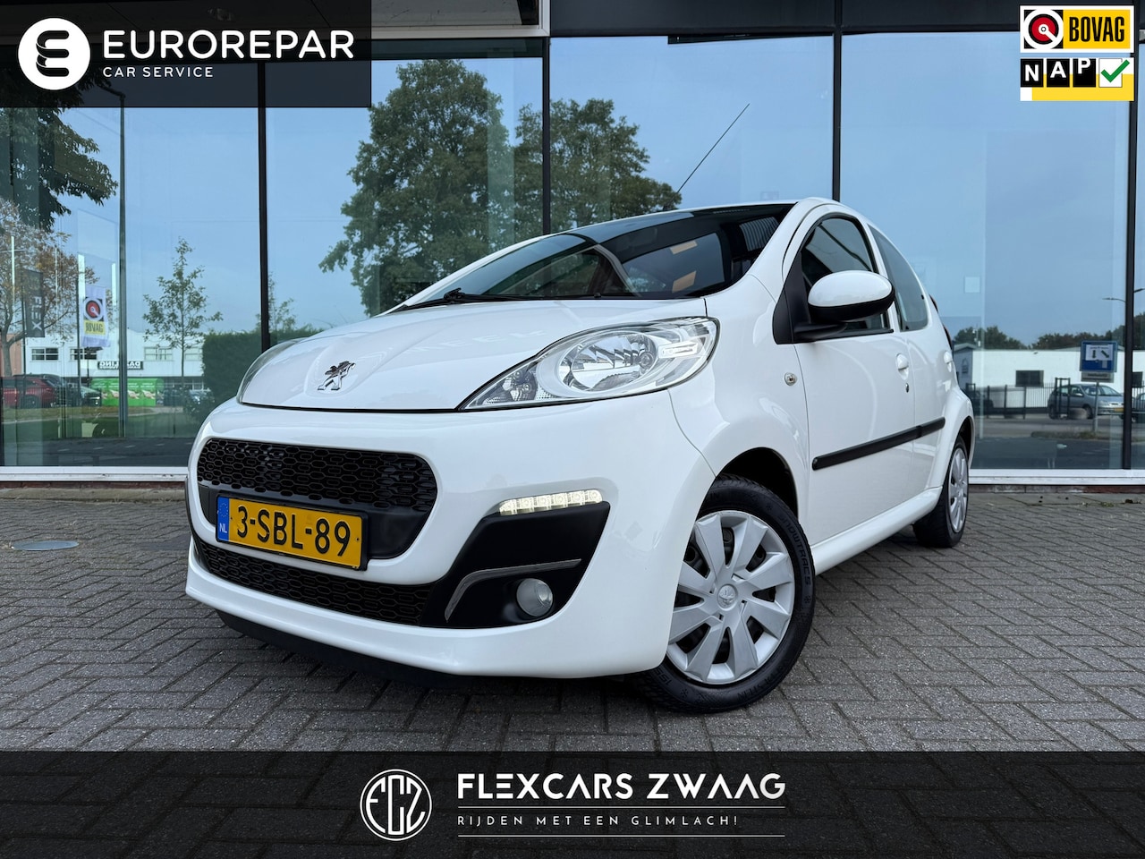 Peugeot 107 - 1.0 Active Pack Prmium - Airco - elec pakket - Media - Org.NL - AutoWereld.nl