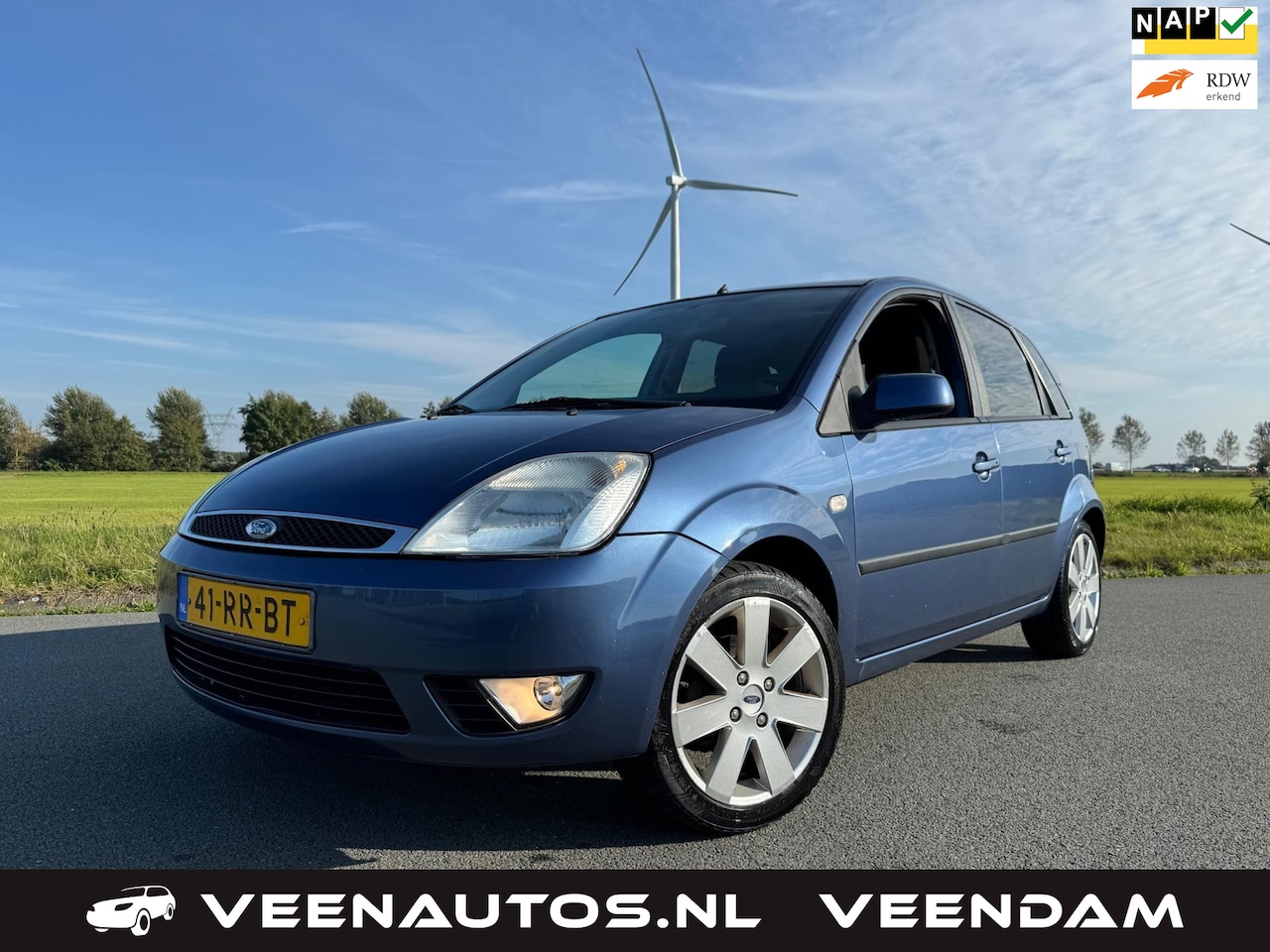 Ford Fiesta - 1.4-16V Futura Nieuwe APK 5 Deurs Lichtmetaal - AutoWereld.nl