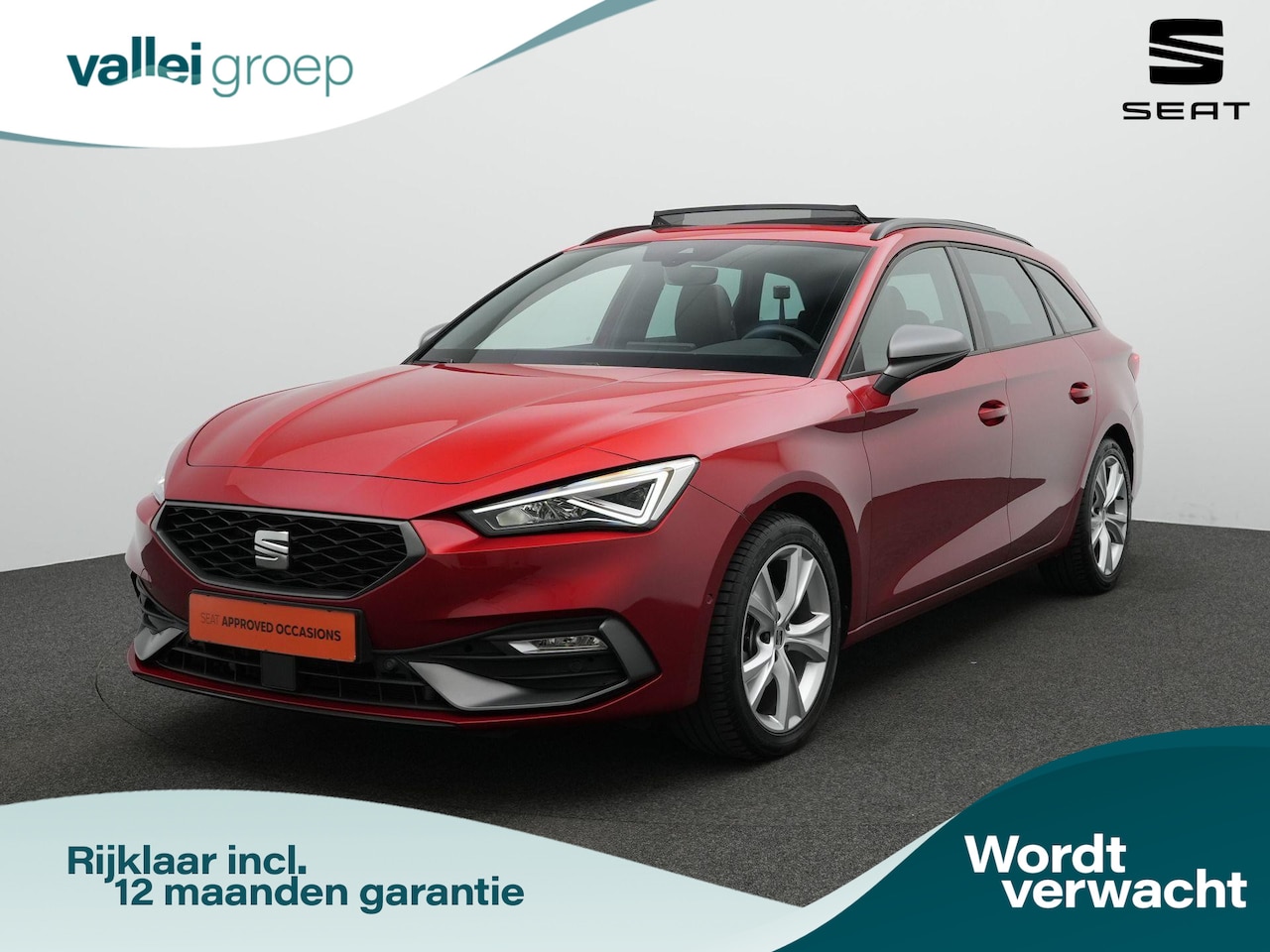 SEAT Leon Sportstourer - 1.0 eTSI 110 pk DSG FR Business | Panoramadak | Achteruitrijcamera | Navigatie | Adaptive - AutoWereld.nl
