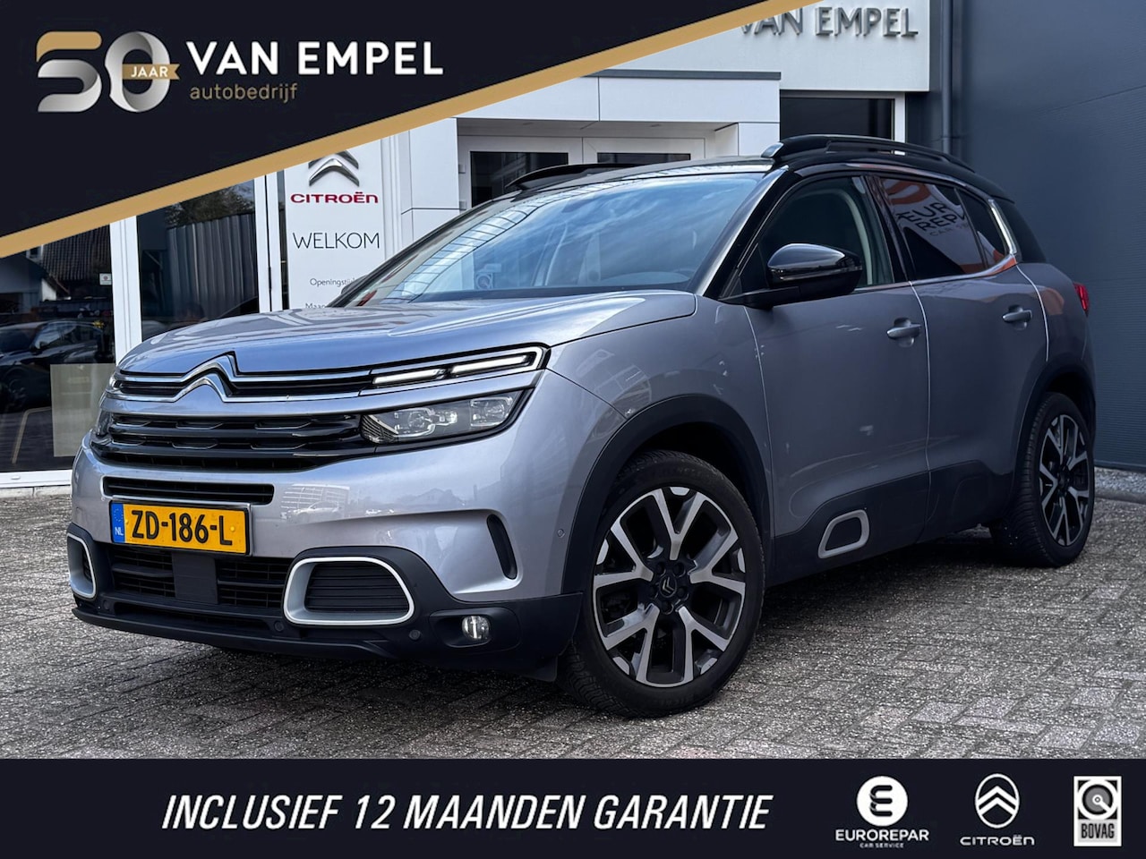Citroën C5 Aircross - 1.2 PureTech Business Plus | Trekhaak | Dealer onderhouden | Elek achterklep | Camera - AutoWereld.nl