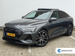 Audi e-tron Sportback - 55 quattro S edition 95 kWh | Achterbank in delen neerklapbaar | Armsteun voor | Audio ins
