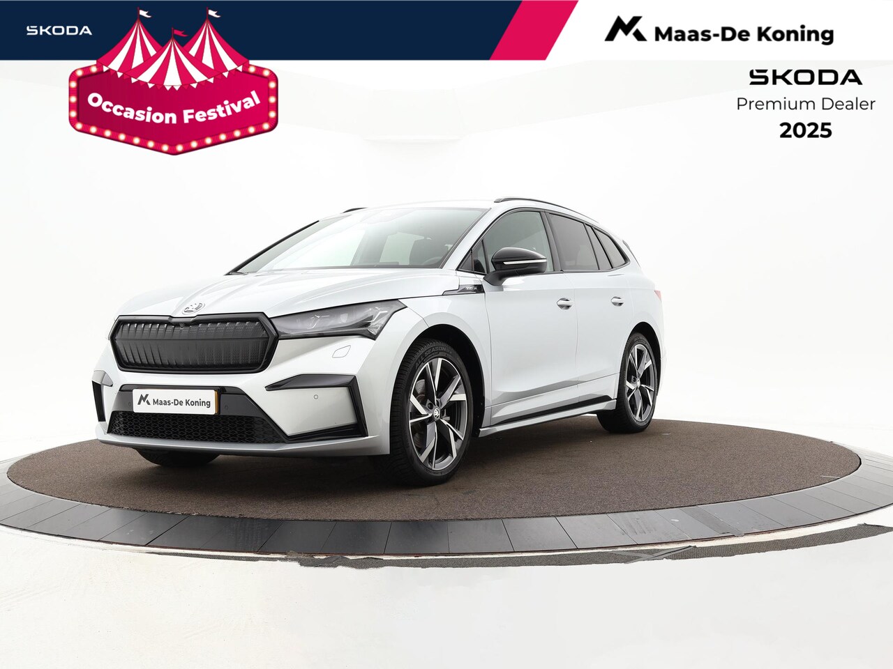 Skoda Enyaq iV - 60 180pk Sportline · Camera · Keyless · Apple/Android Car Play · Navi · P-Sensoren · Elek. - AutoWereld.nl