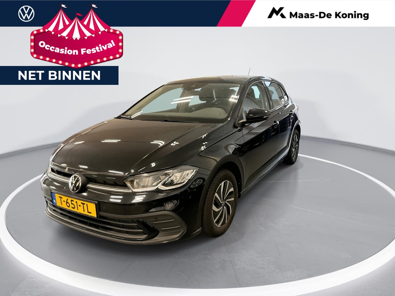 Volkswagen Polo - 1.0 TSI 95pk Life · Apple/Android Car Play · Navigatie · Camera · Keyless · P-Sensoren · 1 - AutoWereld.nl