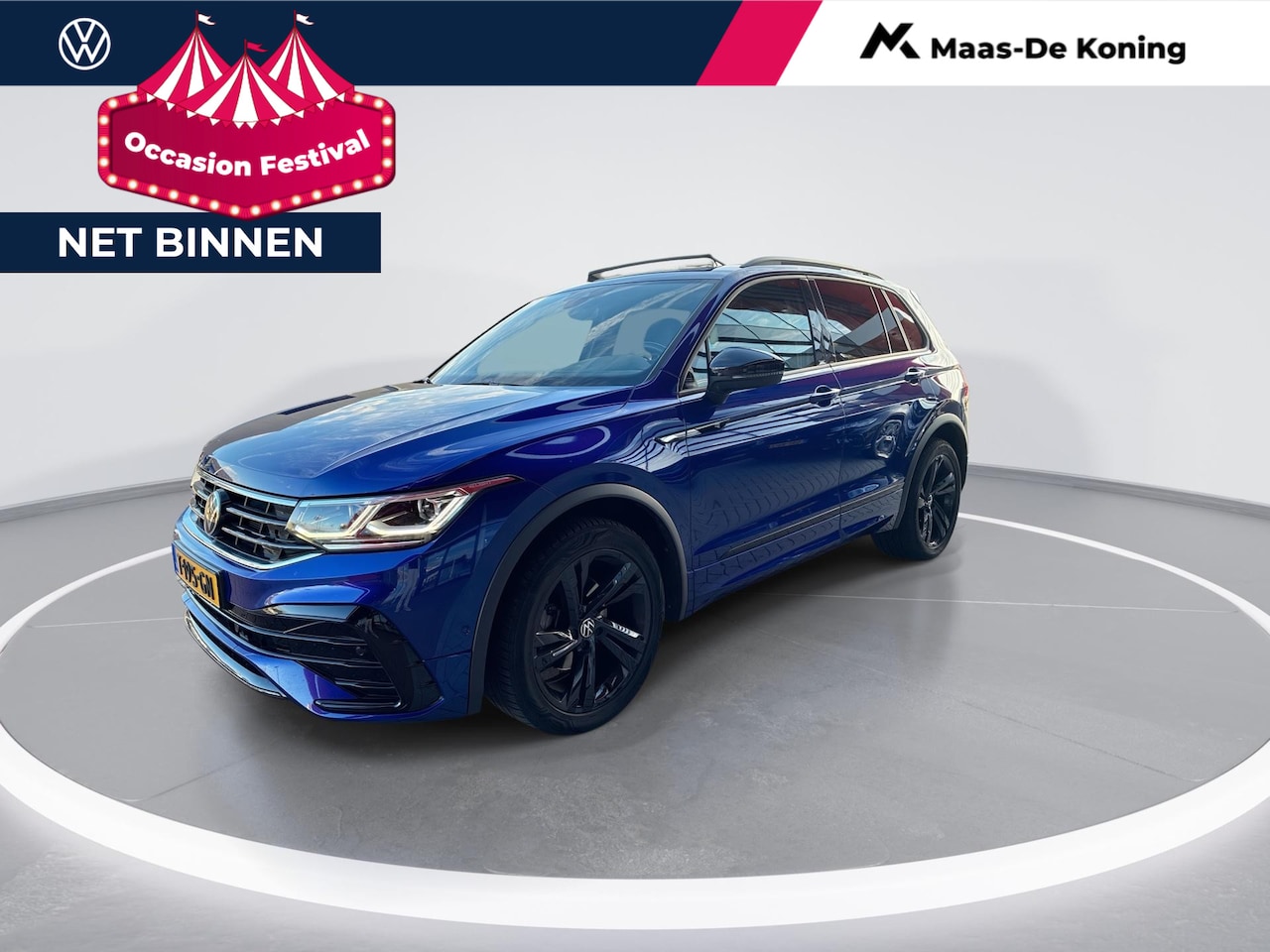 Volkswagen Tiguan - 1.5 TSI 150pk DSG R-Line Business · Panoramadak · Keyless · Stuur- & Stoelverwarming · Sid - AutoWereld.nl