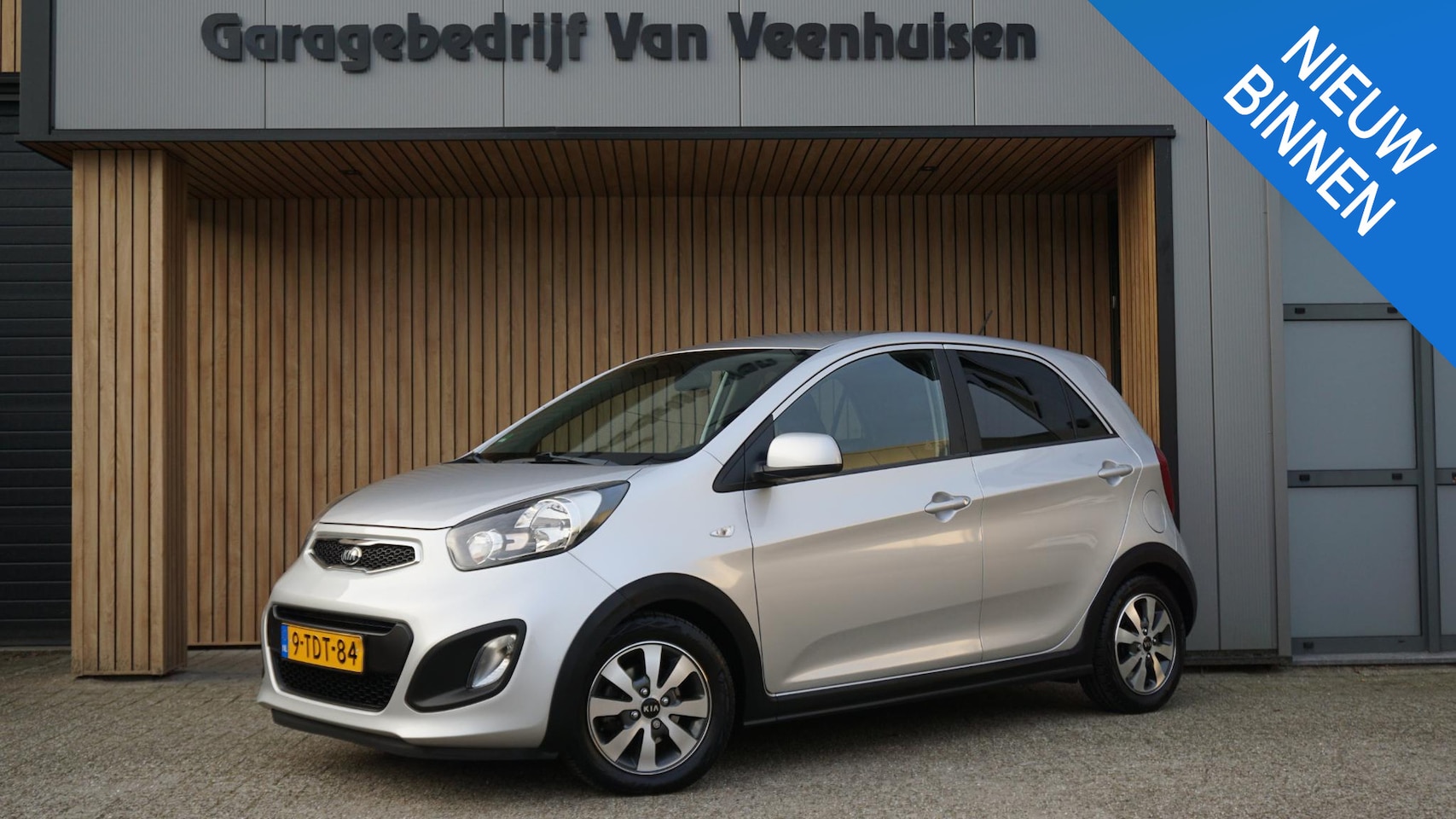 Kia Picanto - 1.0 CVVT 69pk ISG NR 255/500 R-Cross 5Drs Airco 14inch LM Elek.pakket *NL auto* 58276km! - AutoWereld.nl