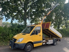 Mercedes-Benz Sprinter - 513 CDI * kran EFFER * A/C * kipper * doppel bereifung