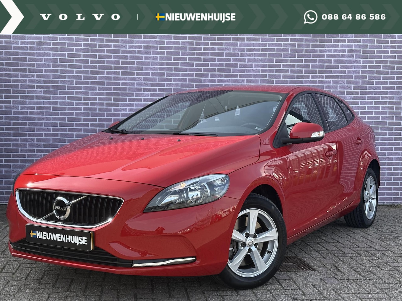 Volvo V40 - 1.5 T2 Kinetic | 1ste eigenaar | Airco | Cruise controle | Stoelhoogte verstelling | Licht - AutoWereld.nl