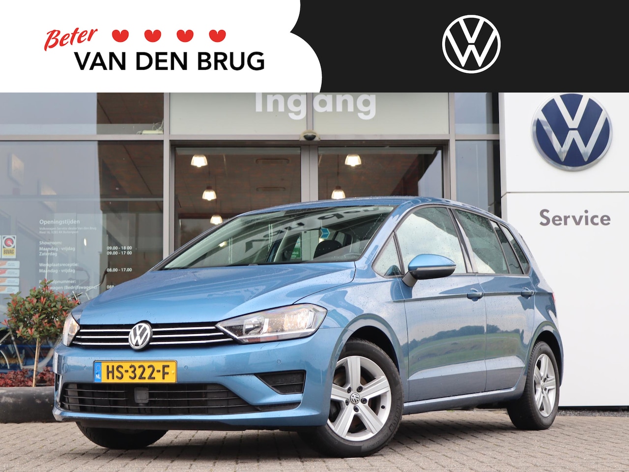 Volkswagen Golf Sportsvan - 1.2 TSI 105 pk DSG Comfortline Automaat | Trekhaak | Cruise Control | All-Season | Stoelve - AutoWereld.nl