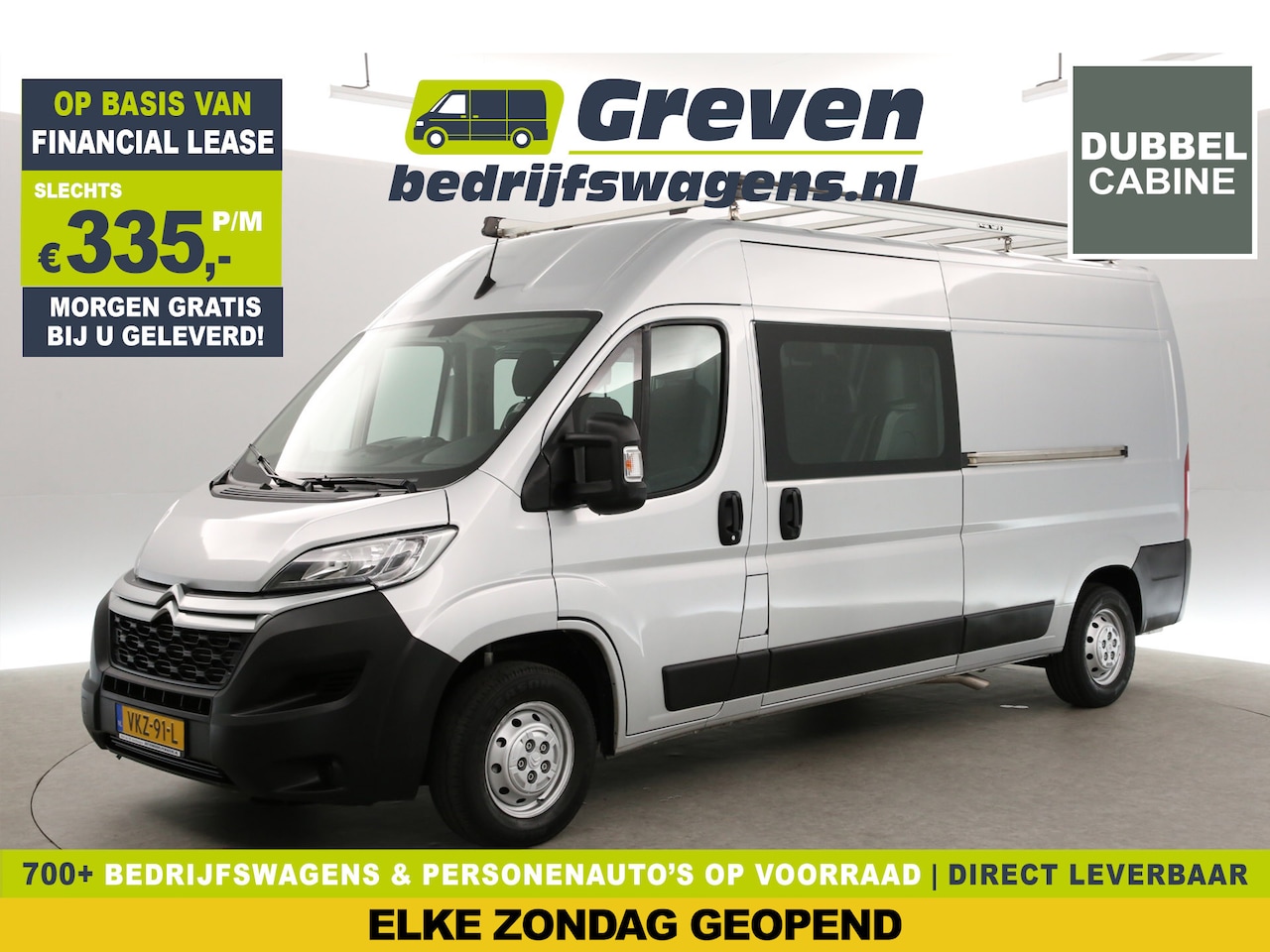 Citroën Jumper - 33 2.2 BlueHDi L3H2 | 140PK | DC | 6-Zits | Airco | Cruise | Camera | Navi | Parkeersens. - AutoWereld.nl