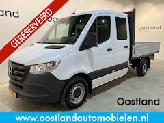 Mercedes-Benz Sprinter - 315 CDI L2 RWD DC Dubbel Cabine Open Laadbak / Euro 6 / Trekhaak 3500 KG / Airco / DC 7 Pe