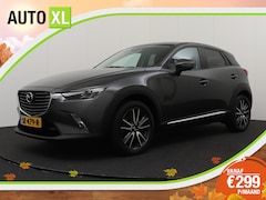 Mazda CX-3 - 2.0 Aut. SkyActiv-G SkyLease GT Leder Trekhaak Camera 18'LMV