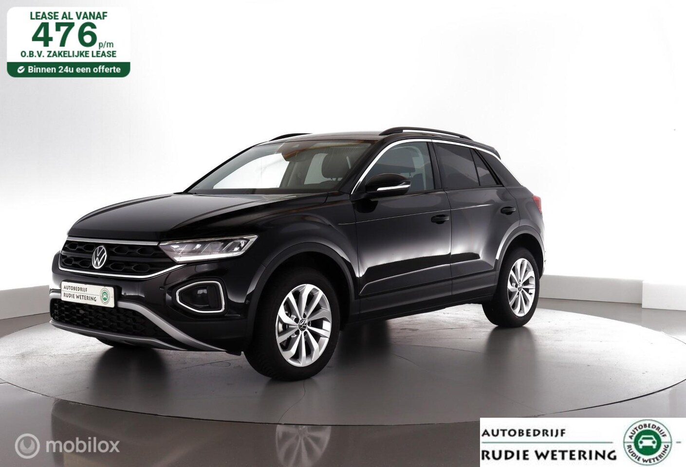 Volkswagen T-Roc - 1.5 TSI 150pk Automaat Business led|nav|cam|dab|tel|ecc|acc|lmv17 - AutoWereld.nl