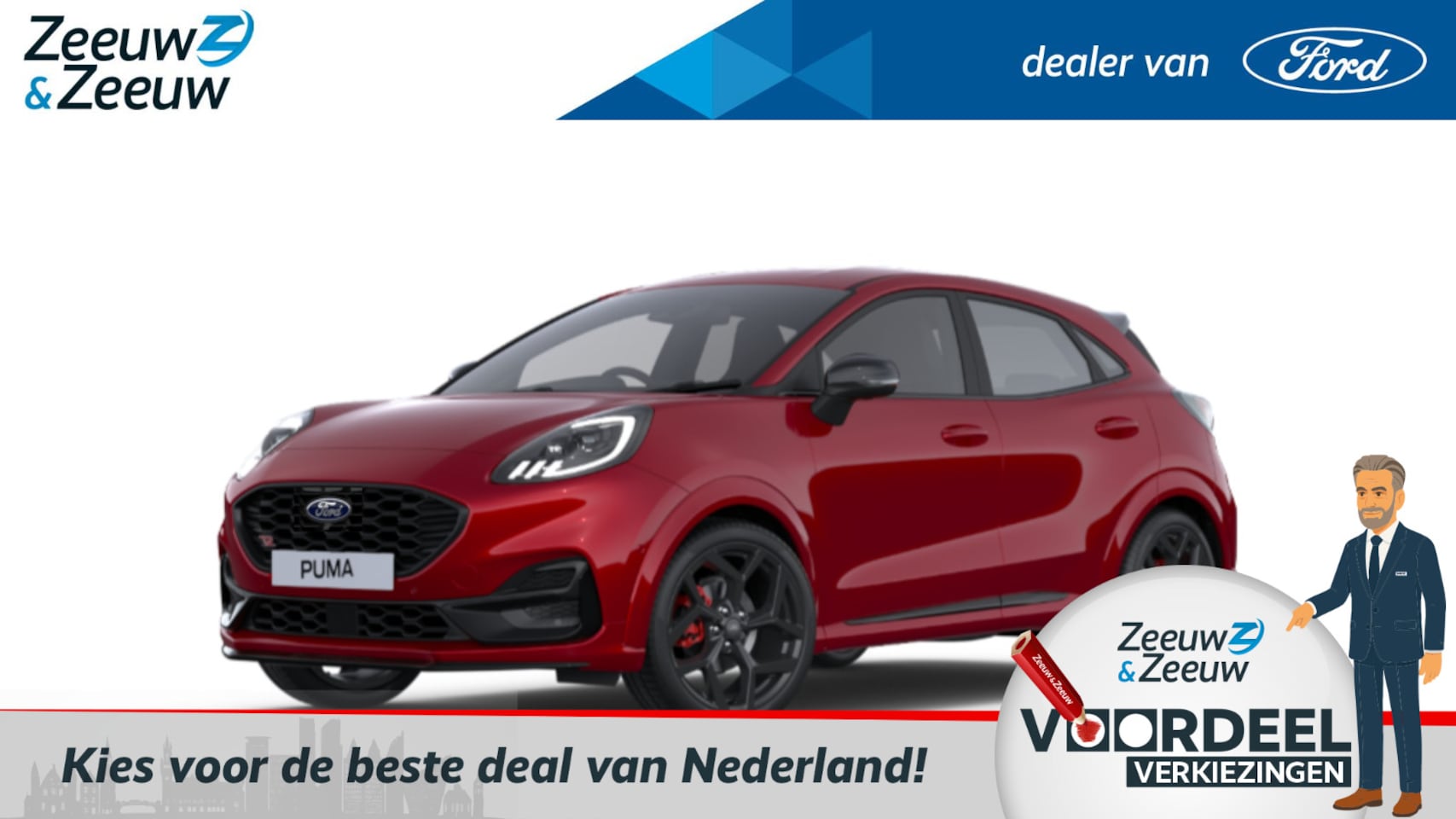 Ford Puma - 1.0 EcoBoost Hybrid ST | Nieuw te bestellen | Prijs inclusief 4000 euro Ford Voordeel | Fi - AutoWereld.nl