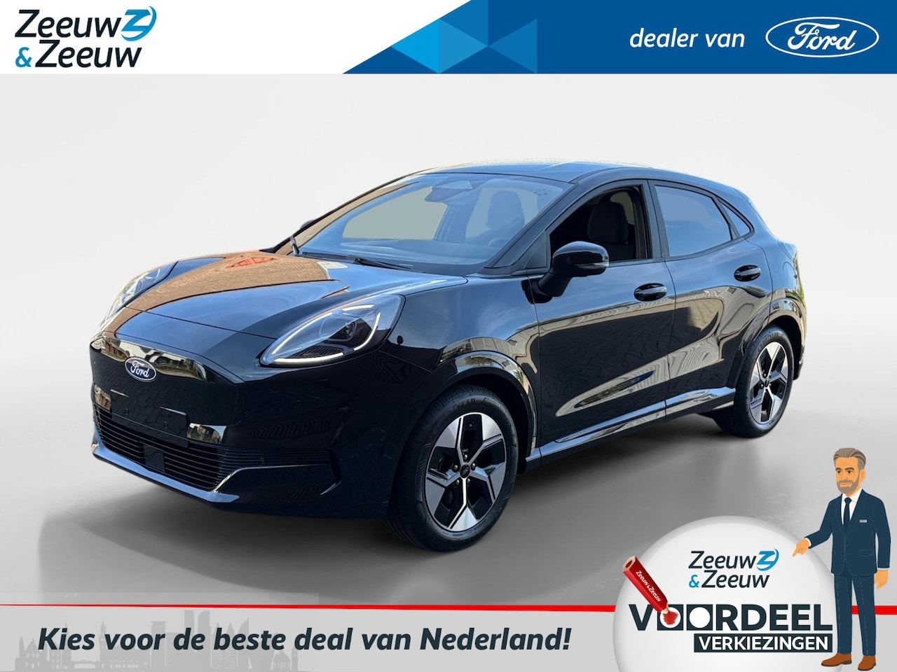 Ford Puma Gen-E - 44 kWh | Verwachte levertijd 3 weken | Prijs inclusief 3000 euro Ford Voordeel | Automaat - AutoWereld.nl